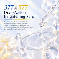 Sérum Éclaircissant Double Action 377 & 577 Marque Blanche – Répare, Illumine et Unifie le Teint – Essence Cutanée à la Niacinamide – OEM
