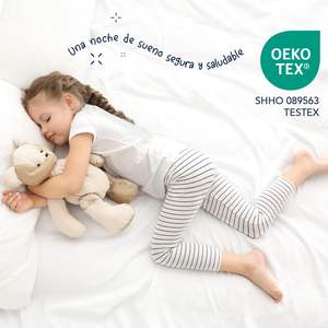 Dreamzie Set di <span class=keywords><strong>Lenzuola</strong></span> 150x200cm 4 Pezzi in Microfibra Spazzolata 200TC Moderno Set <span class=keywords><strong>Lenzuola</strong></span> con Copripiumino e 2 Federe (Bianco) - Product Image 6