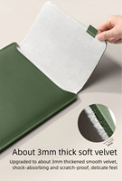 TAIKESEN Vente en gros, version améliorée, étui pour ordinateur portable, en similicuir/PU, avec support pour Macbook Air/Pro