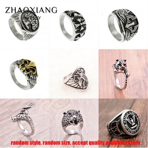 แหวนฮิปฮอปแฟชั่นปี 2024 คุณภาพสูง ขายส่งเครื่องประดับจำนวนมาก ลดราคาสูง เครื่องประดับสแตนเลส - Product Image 6