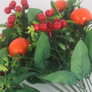 Bouquet d'oranges artificielles personnalisées, aspect naturel, écologiques, pour Halloween, décoration maison, cuisine, restaurant, photographie - Product Image 5