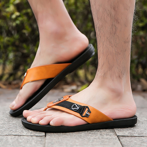 Erkekler için kalın Soled Flipflops yaz 2025 yeni öğe aşınmaya dayanıklı ve su geçirmez plaj ayakkabısı <span class=keywords><strong>Anti</strong></span> kayma ve erkekler için serin terlik - Product Image 5