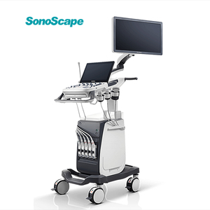 Système d'échographie Doppler couleur vétérinaire sur chariot SonoScape ProPet 60 ProPet 70 ProPet 80 avec 3 sondes - Product Image 1
