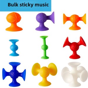 Eğlenceli yumuşak yapışkan vantuz yapı taşları eğitim bulmaca basketbol serisi oyuncaklar - Product Image 2