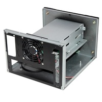Boîtier de serveur NAS à échange à chaud 2 baies de qualité supérieure, alimentation FLEX, Mini ITX, boîtier NAS