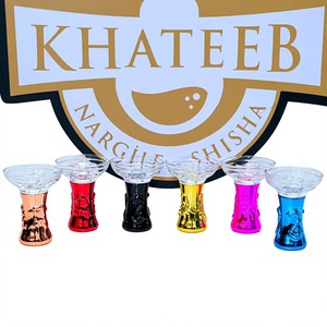 KHATEEB PREMIUM DRAGON DESIGN GLASS HOOKAH BOWL - Product Image 1