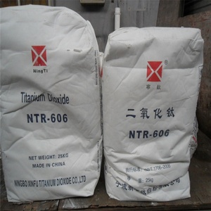 Rutilo dióxido de titanio NTR 606 Rutilo <span class=keywords><strong>TiO2</strong></span> Xinfu titanio De óxido pigmento - Product Image 3