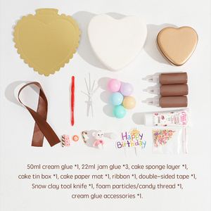 Kit de Création de Gâteaux Licorne 2026 – Ensemble de Jouets Non Toxiques avec Colle Crème pour Enfants Filles et Garçons - Product Image 2