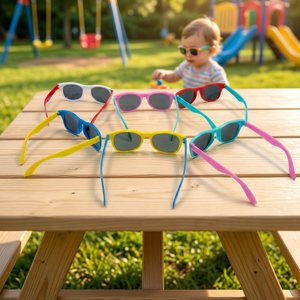 แว่นกันแดดป้องกันรังสียูวี 400 สำหรับเด็ก แพ็ค 50 ชิ้น อายุ 3 ถึง 6 ปี - Product Image 5