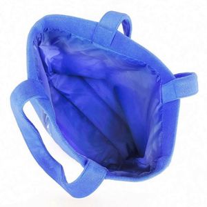 Bolsa de Playa de Tela de Rizo Impermeable, Simple y Moderna, con Cierre de Cremallera, de Poliéster, para Mujer, Venta de Fábrica - Product Image 3