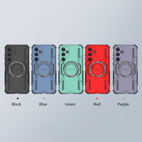 Nouvelle Coque de Téléphone Robuste Anti-Choc en PC TPU pour Samsung A55 A56 A36 A16 A26 A06 S25 S26 Ultra, Housse Arrière Magnétique de Protection