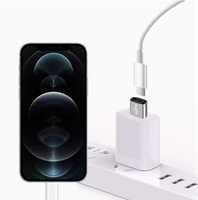 DAJIANG Adaptor USB C ke USB 3.0 Female Transfer Data Kecepatan Tinggi Bahan ABS Baru untuk Ponsel/Laptop
