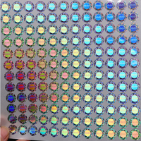 Autocollants holographiques 2D/3D personnalisés, étiquettes holographiques argent/or, autocollants d'étiquettes holographiques