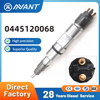 Injecteurs de carburant diesel de haute qualité NANT, ensemble moteur, soupapes d'injection avec tests stricts avant expédition 0445120068