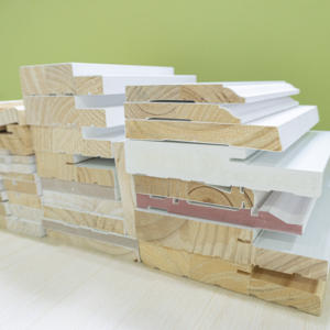 Moldura de Madera de Alta Calidad, <span class=keywords><strong>Marco</strong></span> de Puerta de Madera Personalizado, Impermeable, Ecológico, Decoración de Edificios - Product Image 3