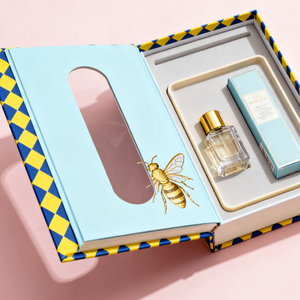 Luxury Black Hard Paper Packaging Box Custom Gold Logo Print <strong>Book</strong> Style Box Cardboard <strong>Essential</strong> Oil Perfume Bottle <strong>Books</strong> - Product Image 2
