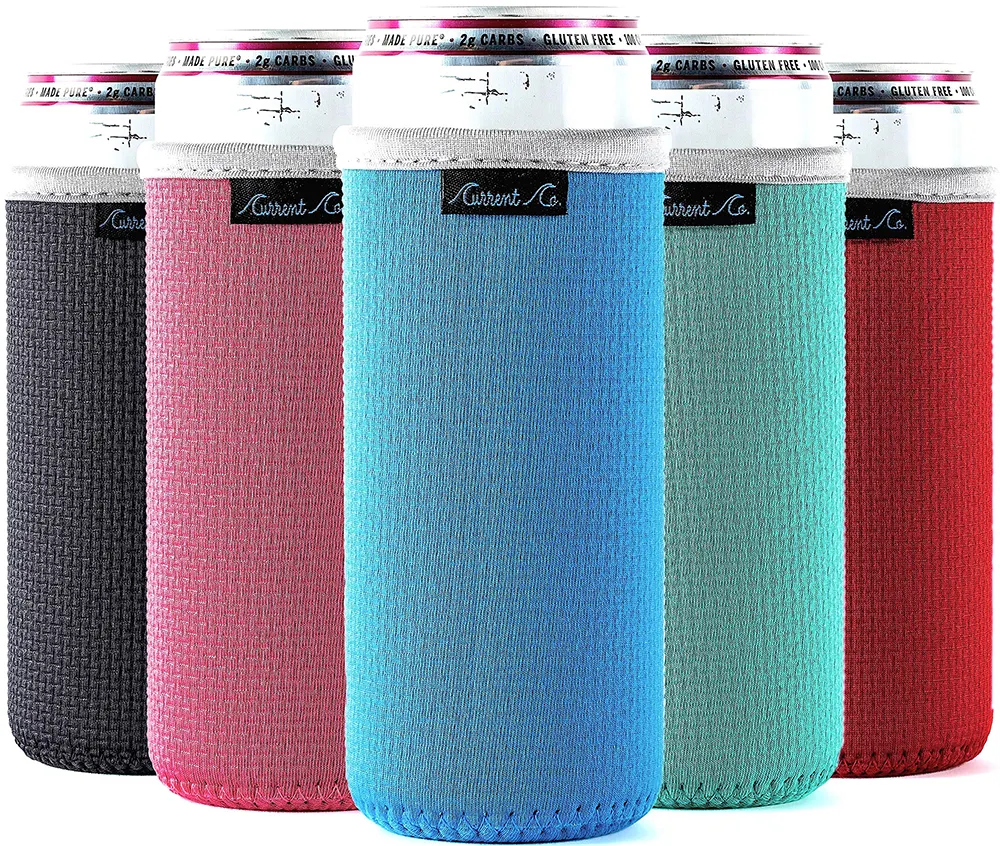 Bulk Insulated Drink Holder Beer Can Sublimation Blank 3mm Neoprene Fabric Coolers Bag