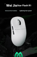 Souris optique sans fil rechargeable VXE R1 SE 2.4G BT à longue autonomie et haute résolution pour les joueurs professionnels