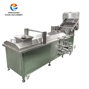 Meyve Mango deniz ürünleri haşlama makinesi, sebze patates işleme Blanching hattı Blanching,blaching makinesi 304 paslanmaz çelik