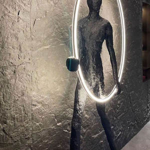 Weiche Wandpaneele in Travertin-Optik, Flexibles und Biegsames Furnier für die 3D-Innengestaltung von Hotels, Villen, Einkaufszentren - Product Image 3