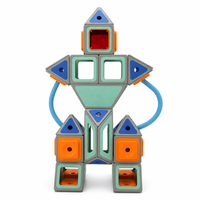 Blocs de construction magnétiques géants en gros, 683 pièces, jouet éducatif pour aire de jeux intérieure et extérieure, pour la maternelle