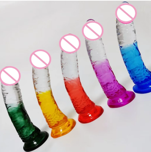 22cm Realistic Dildo Powerful Suction Cup Adult <strong>Games</strong> Huge Penis Female <strong>Masturbation</strong> Device Erotic Sex Toys for Couple - Product Image 5