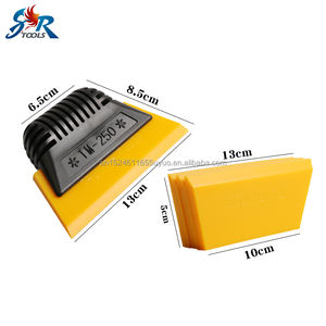 ممسحة تبو/جزء لكل نقطة للطاقة عالية الجودة مكشطة مطاطية مزدوجة الطبقة أداة تلوين نافذة السيارة مكشطة الفينيل أداة تغليف السيارة - Product Image 3