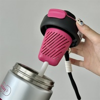 Sdeisley Vente Flash 550ml 316 Flacons En Acier Inoxydable Thermos Tasse Isolée Étudiants Adultes Bouteilles D'eau Réutilisables