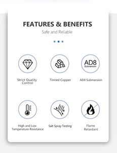 Cables de Energía Fotovoltaica Core Solar PV1500-SR 1x15mm2, Cable de CC para Conexión de Microinversores, Resistente al Aceite, Alta Calidad - Product Image 6
