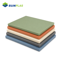 Feuille de polypropylène HIPS translucide givrée naturelle de qualité alimentaire Sunplas Extrude pour thermoformage