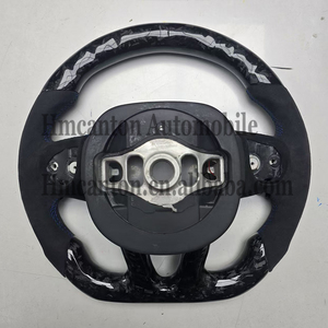 พวงมาลัยคาร์บอนไฟเบอร์ LED ดีไซน์ใหม่แบบขายส่ง สำหรับรถ Dodge Challenger SRT พร้อมหุ้มด้วยอัลคันทาร่า - Product Image 2