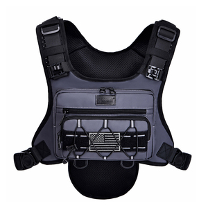 Chaleco Personalizado con Bolsillos Laterales, Mochila Ajustable para Correr, Senderismo, Ciclismo y Entrenamiento al Aire Libre, Compatible con Bolsa de Agua de 2L - Product Image 2