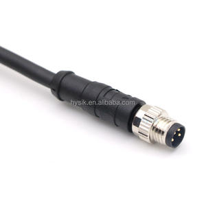 Kabel 4-Pin M8 Male ke Female Konektor Kabel Berkode-A Kabel PUR untuk Otomasi Industri - Product Image 6