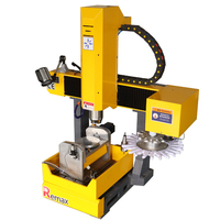 Vente chaude Mini CNC Fraiseuse 5 AXES CNC Routeur Disque Changeur D'outils 400*400mm