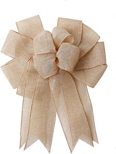 Noeuds de Noël en Chiffon Princesse à Carreaux Noirs et Blancs – Fournitures de Décoration de Noël - Product Image 1