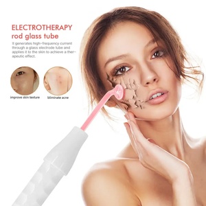 Home Use Portable Facial Therapy Wand Set High Frequency <b>Face</b> Skin Care Beauty Salon Equipment Acne Treatment Facial Machine - Product Image 2
