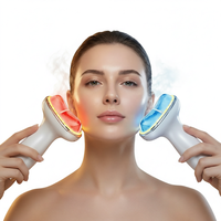 Appareil de lifting facial 7 en 1, anti-rides, raffermissant, détoxifiant, pour usage domestique, masseur facial chauffant de qualité spa