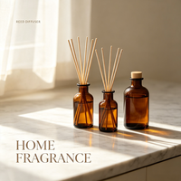 Diffuseur de parfum d'ambiance écologique personnalisé 50 ml, luxe, pour chambre et salon, coffret cadeau