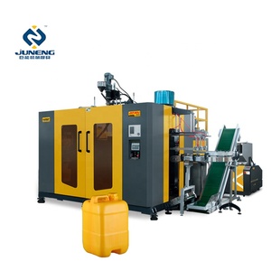 90U 10L Jerrycan Extrusión Máquina de moldeo por soplado de botellas de plástico HDPE Ver línea de viaje de alta capacidad - Product Image 3