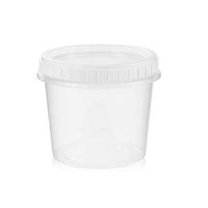 Taye+ Twist Top Soup Cup 300 400 500 700ml Disposable Food <b>Container</b> <b>Takeaway</b> Round Plastic Bowl - Product Image 5