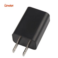 Cargador de Teléfono Móvil con Enchufe Americano, 5V 1A, Cargador de Pared USB Único, Adaptador de Viaje