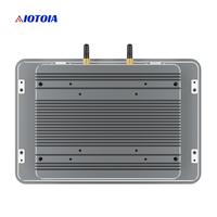 Komputer Panel Industri Tanpa Kipas 10,1 Inci dengan Layar Sentuh W10RW-T, Tampilan HMI Tertanam untuk Otomasi
