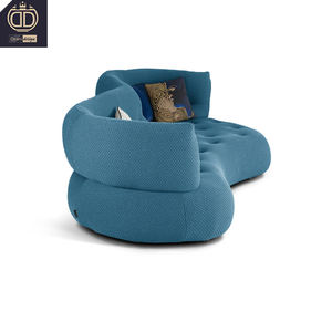 Bobois भावना मरकत कपड़े बड़े 3 सीट सोफे शिल्पकार फोम नरम सांस आधुनिक इतालवी Recessed हाथ सोफे - Product Image 3