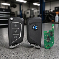 Clé de voiture universelle KEYDIY B21-3 série B à 3 boutons, télécommande ABS noire, garantie de 6 mois pour le programmateur KD900+ URG200