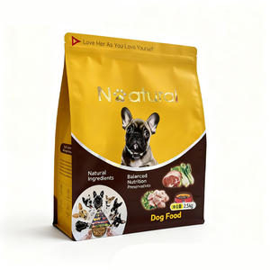 Bolsa <span class=keywords><strong>de</strong></span> Fondo Plano <span class=keywords><strong>para</strong></span> Alimentos <span class=keywords><strong>para</strong></span> Mascotas, Alimentos Secos <span class=keywords><strong>para</strong></span> <span class=keywords><strong>Perros</strong></span>/Gatos/Peces, Personalización Completa <span class=keywords><strong>de</strong></span> Tamaño/Capacidad/Diseño - Product Image 1