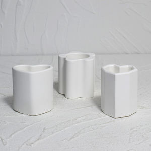 Résine Succulent <span class=keywords><strong>Pot</strong></span> Moule Hexagone Rond DIY Cented Bougeoir Moule Pots De Fleurs Moule En Silicone - Product Image 3