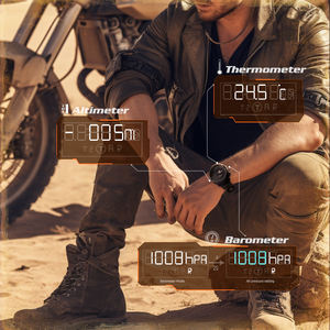 Envío Directo NORTH EDGE MARS Pro Reloj Deportivo Digital para Hombre con Caja de Fibra de Carbono, Altímetro, Barómetro, Brújula, Resistente al Agua 50m - Product Image 4