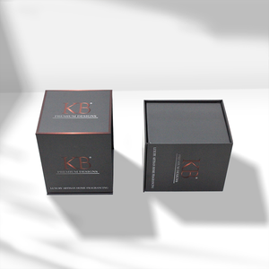 Custom Recyclable Grey Board Rigid Magnet Box Packaging Luxury Book Shaped Magnetic Gift Box with Magnetic Lid - Product Image 2