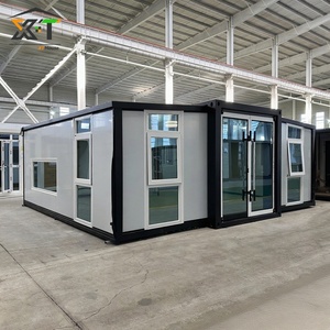 บ้าน20Ft พับได้แบบทันสมัย40Ft พกพาสำเร็จรูปขนาดพกพา2 3 4 5ห้องนอนบ้านจิ๋วเคลื่อนที่ได้ - Product Image 3