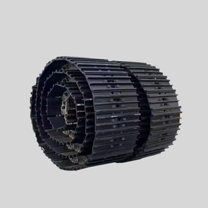 Erschwing liche Stahl ketten komponenten-Industrielle Raupen schienen baugruppe für Graben fräsen und Bagger lader - Product Image 1